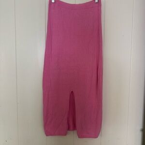 Free People Knitted Pencil Skirt